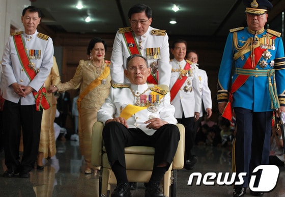 푸미폰 태국 국왕©AFP=News1 