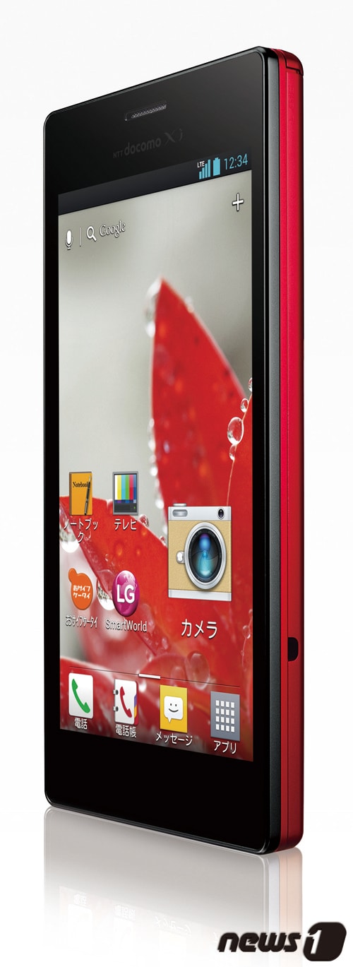 일본에 출시되는 '옵티머스 G'.(사진=LG전자)© News1  