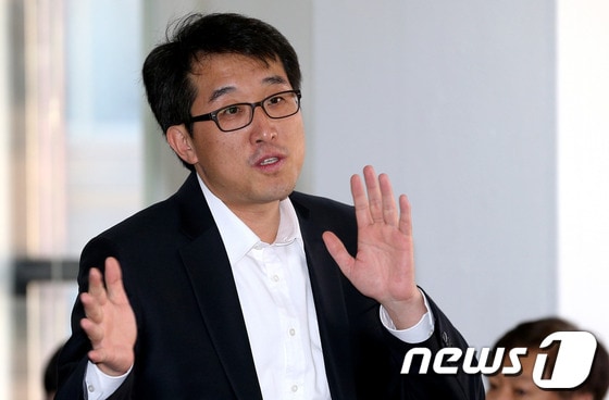 무소속 안철수 후보 캠프 유민영 대변인 © News1 박정호 기자