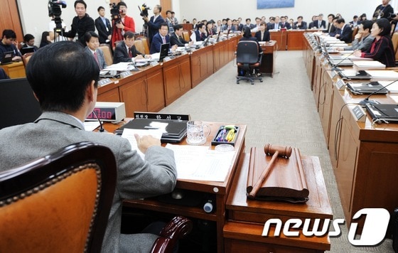 지난해 국회 문방위 국정감사 모습. /뉴스1 © News1   오대일 기자