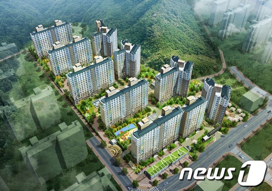 안동 옥동 호반베르디움 조감도 © News1