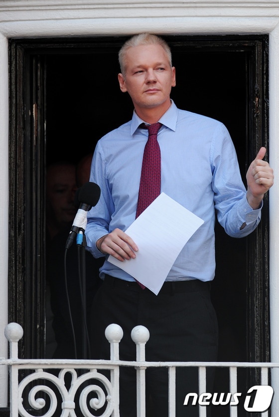 줄리안 어산지.© AFP=News1