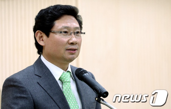 새누리당 이상일 대변인. © News1 박정호 기자