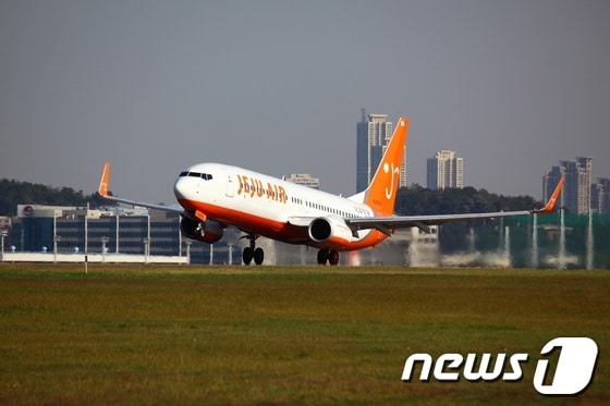 제주항공 여객기(사진제공=제주항공)© News1 
