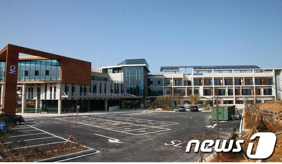 익산 유스호스텔 '이리온' 전경. © News1 