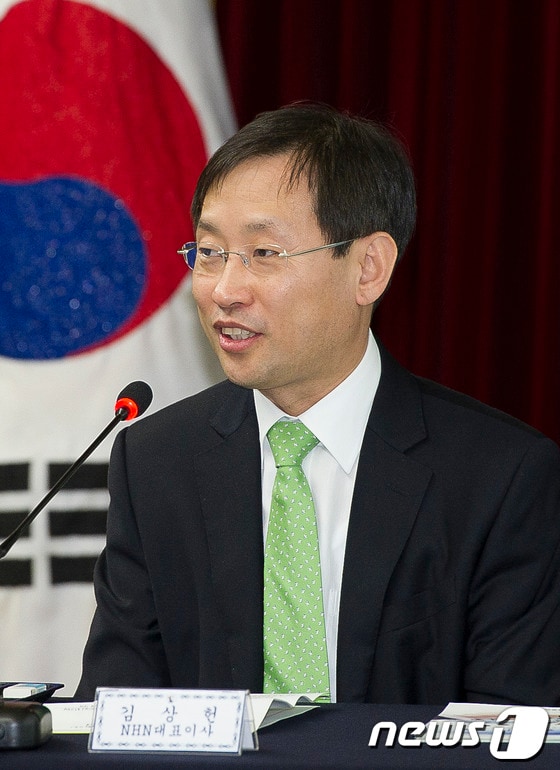 김상헌 NHN 대표 © News1 이명근 기자