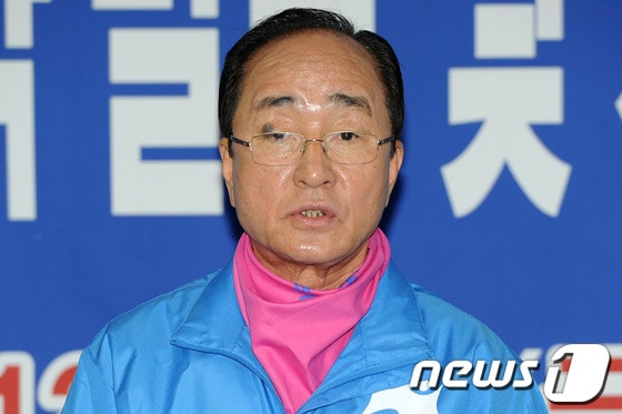 심대평 자유선진당 대표 . © News1 이광호 기자