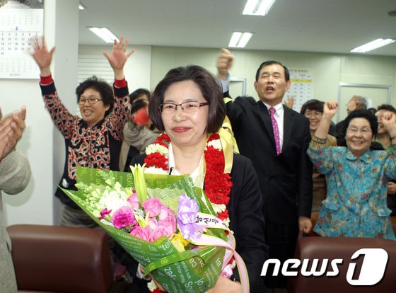 전정희 당선자. © News1  