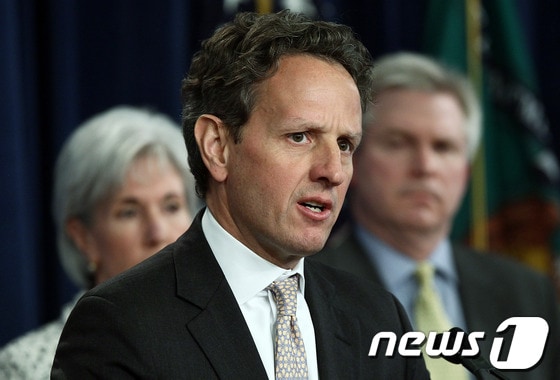 티모시 가이트너 미국 재무장관(사진) ©AFP=News1