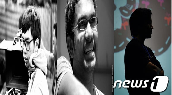 좌측부터 라야마틴, 비묵티 자야순다라, 잉 량 감독/사진=전주국제영화제 제공© News1  