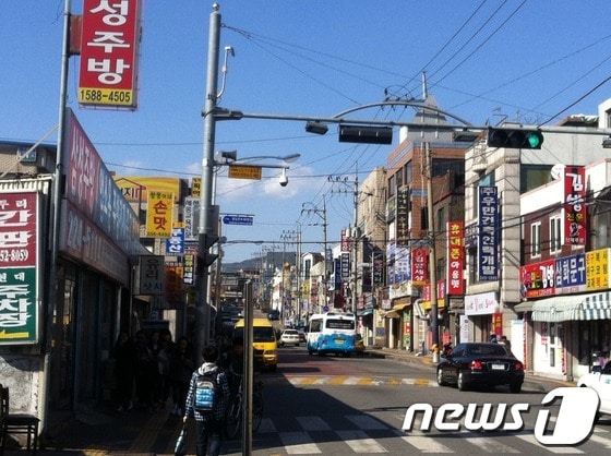 수원 토막살인 사건이 일어난 수원 팔달구 지동 일대 © News1 나연준 기자