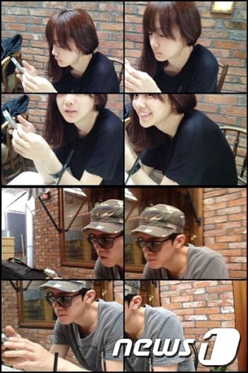 김무열, 윤승아 트위터. © News1 