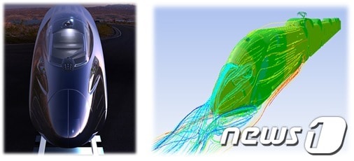 차세대 고속열차 해무 외형. (국토해양부 제공) © News1