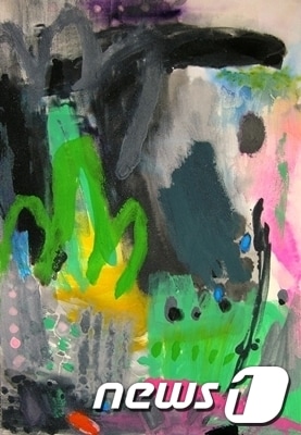 박홍수의 意境(의경)-소리1 수묵채색 © News1 