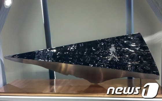김연 조각가의 '플래티넘 모멘트' © News1  