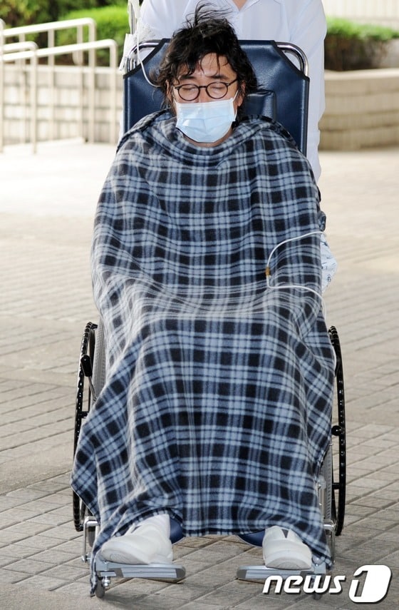 불법 비자금를 횡령ㆍ배임한 혐의로 1심에서 실형을 선고받은 태광그룹 이호진 전 회장. © News1 허경 기자