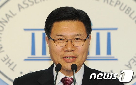 홍문종 새누리당 신임 사무총장. 2012.5.4/뉴스1 © News1 양동욱 기자