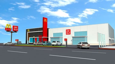 유니클로 구성점 조감도. © News1 