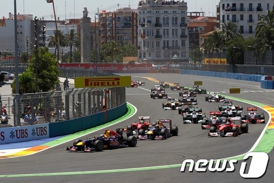 지난해 F1유럽대회 모습/사진제공=전남도© News1 