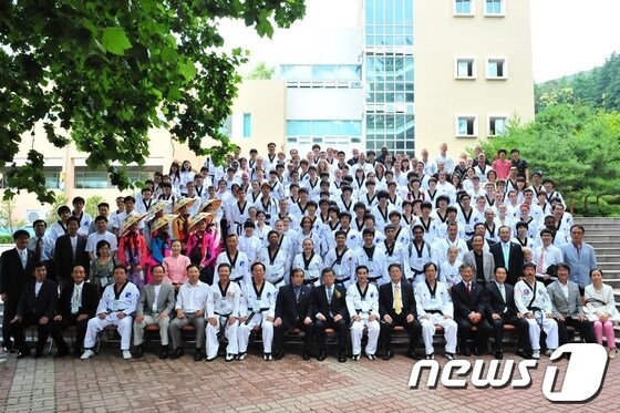 2012 조선대 국제 태권도 아카데미가 오는 15일부터 22일까지 조선대 체육대학에서 열린다. /사진제공=조선대 © News1