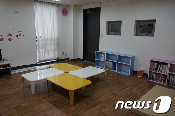 직장맘지원센터 내의 '맘카페'. © News1  