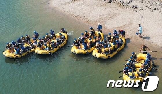 섬진강 레프팅© News1 