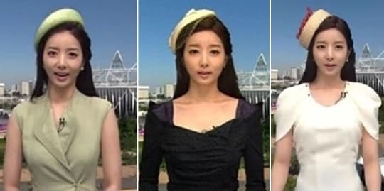 양승은 MBC 아나운서가 28~30일 사흘 연속 베레모 패션을 고수해 누리꾼들의 질타가 잇따르고 있다. © News1 