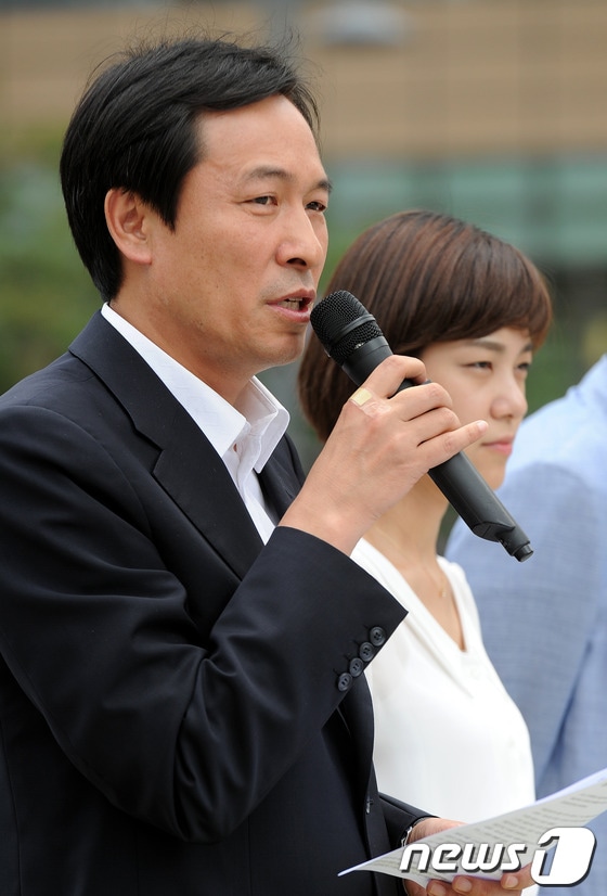 우상호 민주통합당 최고위원. 2012.7.31/뉴스1 © News1 박지혜 기자