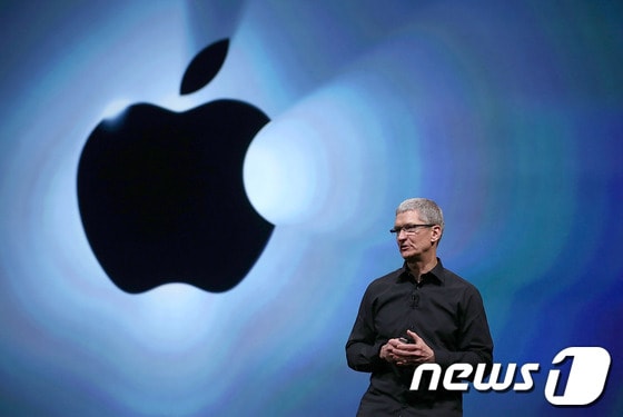 팀 쿡 애플 최고경영자(CEO) © News1