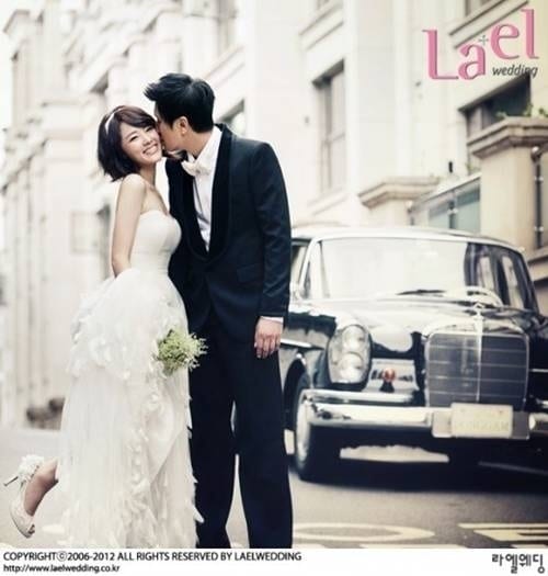 라엘 웨딩. © News1 