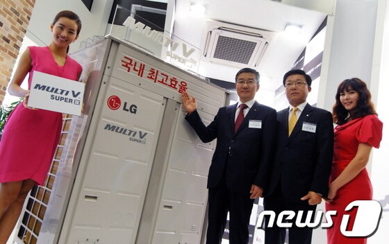 LG전자는 25일 휘센 시스템에어컨 신제품 ‘멀티브이 슈퍼4’와 ‘GHP(가스히트펌프) 슈퍼’를 출시했다.(LG전자 제공)© News1