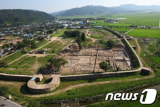 전라병영성 항공사진./사진제공=강진군 © News1 