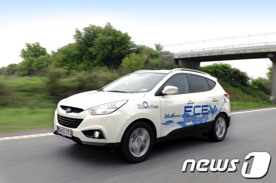 현대차, '투싼ix 수소연료전지차' 퓨처오토 어워드 1위 수상(사진제공=현대자동차)© News1