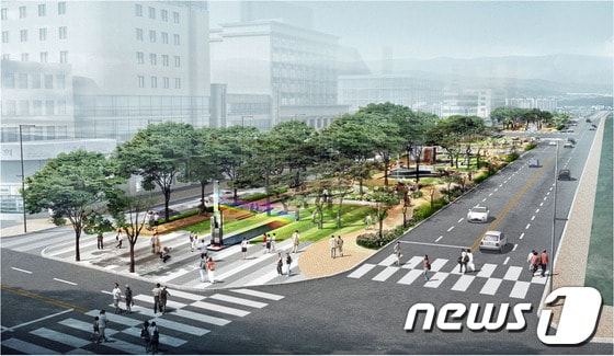 유성명물문화공원 4단계 조감도 © News1 