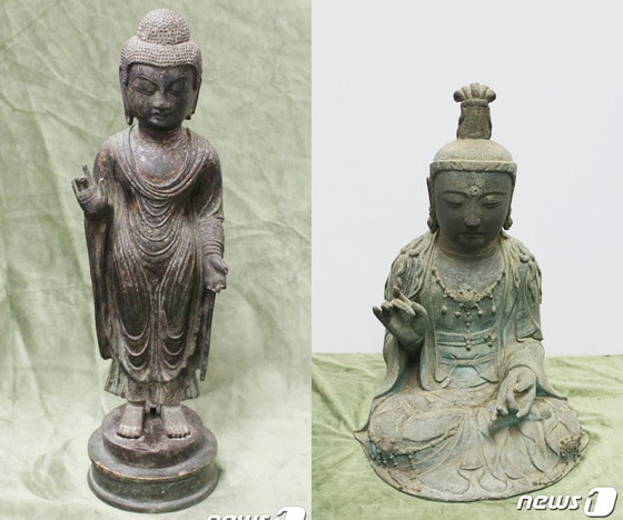 대마도 관음사 도난 불상 © News1