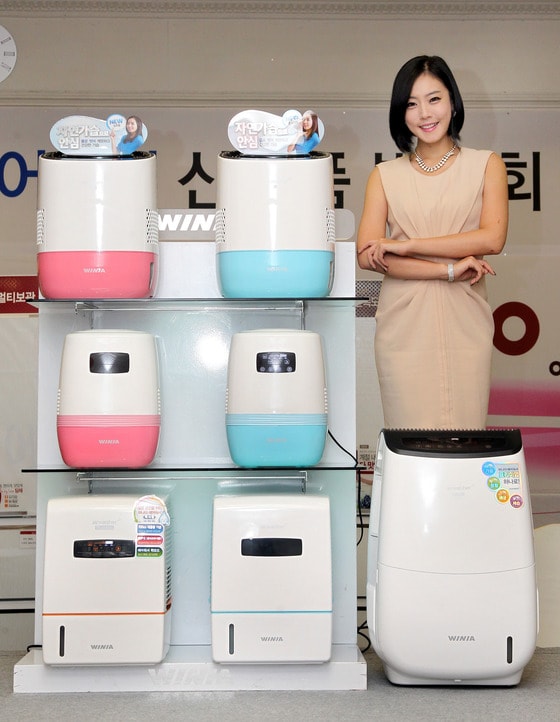 위니아만도의 2014년형 위니아 에어워셔(위니아만도 제공). © News1  