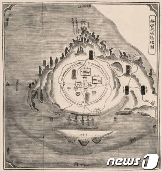 무안목포진지도© News1