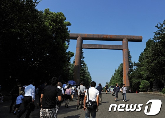 일본 야스쿠니 신사. © AFP=뉴스1