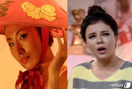 이유린(왼쪽)과 라리사 © News1