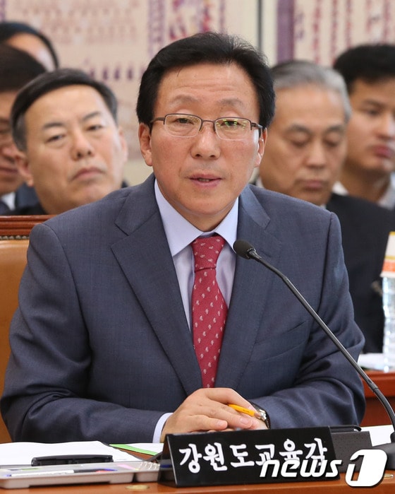 민병희 강원도교육감. © News1 송원영 기자