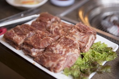 '이맛갈비'는 정직한 육류 유통과정과 자체개발한 특제소스로 깔끔하면서도 부드러운 갈비맛을 자랑한다.© News1