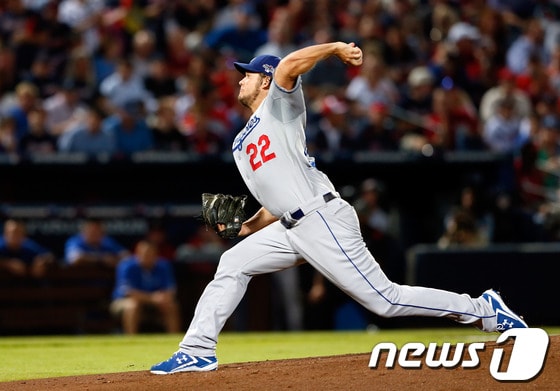 미국 메이저리그 LA 다저스의 클레이튼 커쇼. © AFP=News1