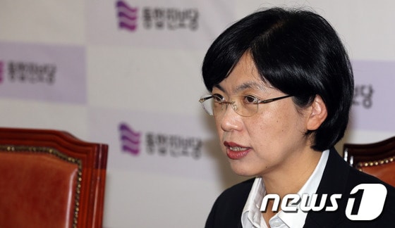 이정희 통합진보당 대표. 2013.10.8/뉴스1 © News1 허경 기자