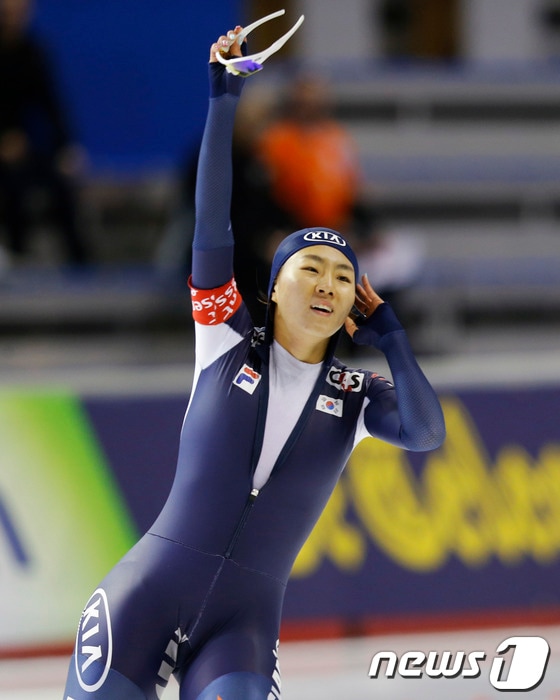 이상화 선수. © AFP=News1