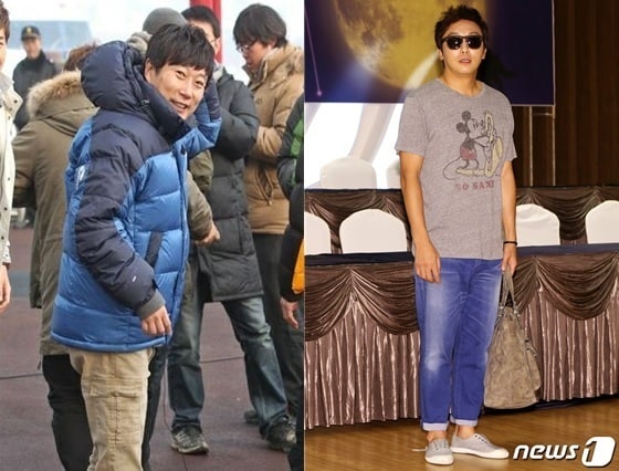 개그맨 이수근(왼쪽)과 컨츄리꼬꼬 출신 방송인 탁재훈. © News1