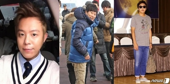 (왼쪽부터) 가수 토니안, 개그맨 이수근, 방송인 탁재훈. © News1 