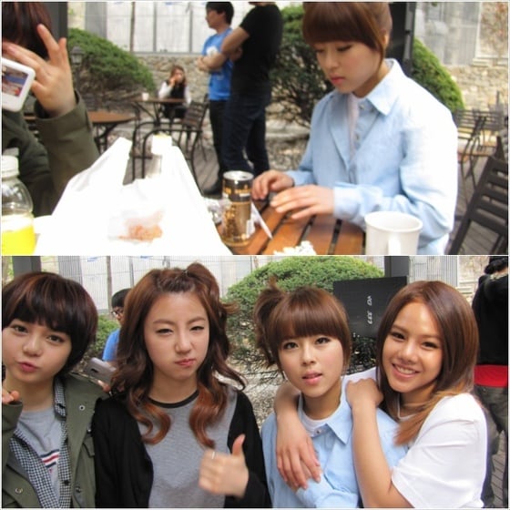 도희 '타이니지' 연습생 시절 사진 (온라인 커뮤니티). © News1  