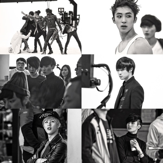 대국남아의 뮤직비디오 촬영 현장 스틸컷(POOM엔터테인먼트 제공). © News1