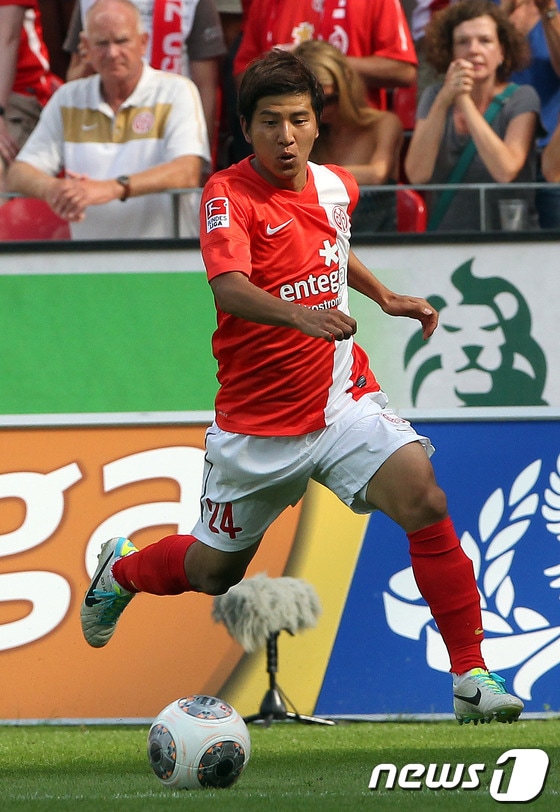 독일 분데스리가 마인츠 소속의 박주호(26). © AFP=News1