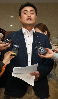 홍성규 통합진보당 대변인. 2013.11.5/뉴스1 © News1   송원영 기자